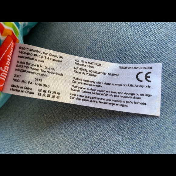 Infantino Squeak and Peek Bumble Bee Mirror Pal (Gift with Purchase) - Picture 9 of 12